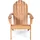 Costway Adirondack-Gartensessel 69 x 88 x 103 cm beige