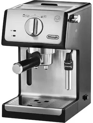 Preisvergleich Produktbild DeLonghi ECP 35.31 Siebträger Espressomaschine silber/schwarz