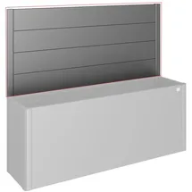 Biohort Sichtschutz 400 x 100 x 91 cm Dunkelgrau-Metallic