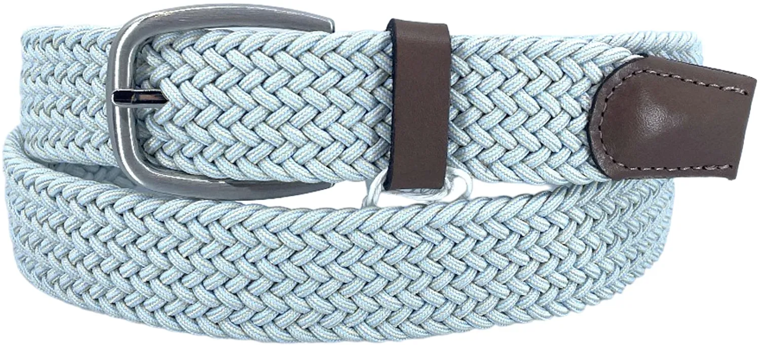 FENIX Gürtel Braided Two Tone, hellblau/beige