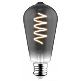 BLULAXA LED-Lampe E27, 5 Watt (15W), Edison, Rauchglas