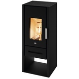 BLAZE Kaminofen »Livia«, schwarz, Metall, 8 kW, Dauerbrand geeignet