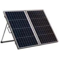 24V Solarkoffer 2x40W Laderegler 10A Solar Modul Zelle 80W Solarpanel Wohnmobil