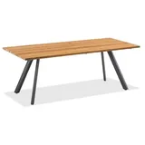 Niehoff Noah Gartentisch 160 x 95 x 76 cm Teak geölt/braun
