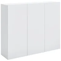 Hom'in Hom`in Hängeschuhschrank Weiß, - 120x100x34 cm, hängend, Garderobe,