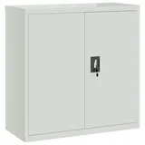 vidaXL Aktenschrank 90 cm x 40 cm x 19,5 cm grau