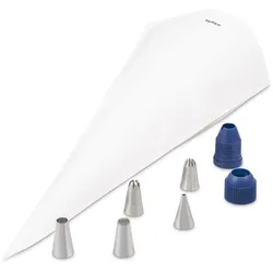 ZYLISS Spritzbeutel-Set mit 5 Edelstahl-Tüllen