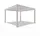 Weide Deluxe Plus 4 x 4 m beige