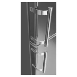 Amica AKG 3845 E Kühl-Gefrierkombination (138 l, 1480 mm hoch, Edelstahl)