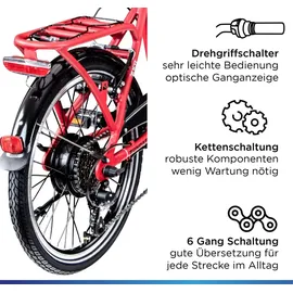 Zündapp Z101 2021 20 Zoll RH 37 cm gambia rot
