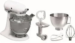 Preisvergleich Produktbild KitchenAid 5KSM45EWHMP Küchenmaschine A150046V , Fassungsvermögen: 4,28 Liter