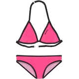 BENCH Triangel-Bikini pink/schwarz 122/128