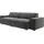Home Affaire Big-Sofa HOME AFFAIRE "Glimminge auch in Breitcord, Feincord + Easy care-Bezug", grau (anthrazit), B:254cm H:71cm T:101cm, 95% Polyester, 5% Nylon, Sofas, Big-Sofa, besondere Kedernähte Zierkissen