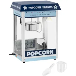 Popcornmaschine - 1600 W - 5 kg/h - blau - Royal Catering RCPS-BB1