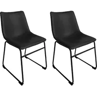 Hti-Living HTI-Living, Stühle, Stuhl mit Kufengestell 2er Set Sadie