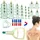 MYMM 26 Schröpfbecher-Sets Biomagnetische Traditionelle Professionelle Chinesische Therapie Massage Vakuum Schröpfset Haushalt Pull Out Schröpfen Kit/Hijama Chinesische Massage Saugnapf