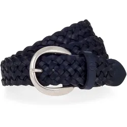 Tamaris Flechtgürtel, Individuell längenverstellbar, 3 cm breit Tamaris navy 115