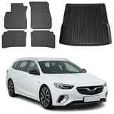 Omac Fußmatten & Kofferraumwanne für Opel Insignia B Sports Tourer 2017-2025 Gummi