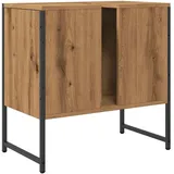 vidaXL Waschbeckenunterschrank Artisan-Eiche 60x33x60 cm
