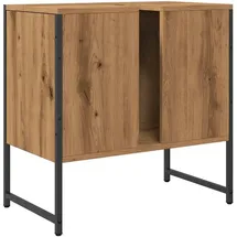 vidaXL Waschbeckenunterschrank Artisan-Eiche 60x33x60 cm