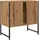 vidaXL Waschbeckenunterschrank Artisan-Eiche 60x33x60 cm