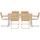 venture home Gartentisch 150 x 90 x 75 cm Beige