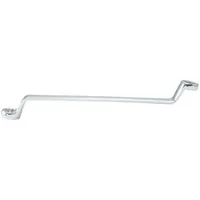 KS Tools CHROMEplus Doppel-Ringschlüssel, gekröpft, 8x9mm