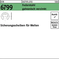 Industrial Quality Supplies DIN 6799 Scheibe Standard Federstahl 12mm
