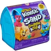 Kinetic Sand - Hunde Häuschen, Spielsand - 170 Gramm Sand