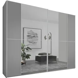 STAUD Schwebetürenschrank Sonett 220 249 x 240 x 68 cm Grau