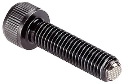 Kugeldruckschrauben, mit Kopf, abgeflachte Kugel/Auflagefläche geriffelt | d1=M16 / l2=~ 60 mm / Vergütungsstahl | 22710.0964