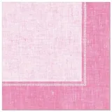 Papstar Servietten "ROYAL Collection 1/4-Falz 40 cm x 40 cm rosa Linum