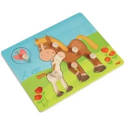 HABA 303771 Greifpuzzle Pferdefamilie