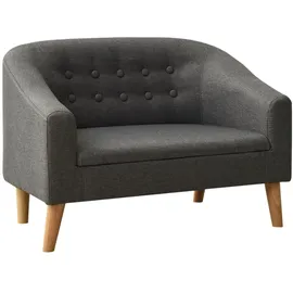 vidaXL Kindersofa Grau Stoff