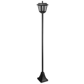 Smart Garden Laterne Glas Kunststoff Metall 18 cm x 18,5 cm x 174 cm 1 Stück schwarz