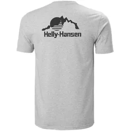 HELLY HANSEN Nord Graphic Kurzarm-t-shirt - Grey Melange - S