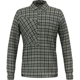 Salewa Fanes Flannel Langarmhemd shadow/dark olive XXL