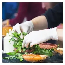 Franz Mensch Hygostar Safe Light Nitrilhandschuhe, weiß = 100 Stück,