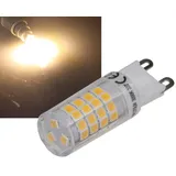 ChiliTec LED Stiftsockel G9, 4W, 3000k, warmweiß