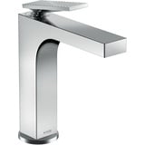 Hansgrohe Axor Citterio 160 Waschbeckenarmatur mit Hebelgriff Rautenschliff chrom