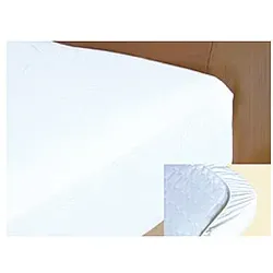 Matratzenschutzbezug Folie 0,1 mm 120x200 cm Frottee/Folie