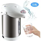 Gojoy 750W 3,8 l Elektrischer Thermo Pot Heißwasserspender Glühweinkocher Dispender 220V