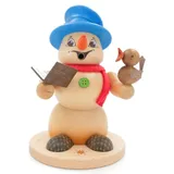 Schweda Räuchermännchen - Schneemann Räuchermann,-figur,-männchen 19cm - Sänger