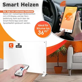 Kesser Infrarotheizung 550 W Weiß