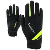 Roeckl SPORTS Herren Handschuhe Ranten black/fluo yellow, 9,5