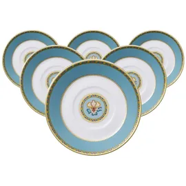 Villeroy & Boch Samarkand Aquamarin Espressountertasse 6-tlg. bunt