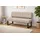 Home Affaire Polsterbank Mia Beige/Schwarz 141 x 64 cm