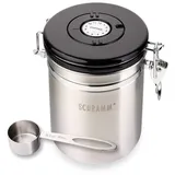 Schramm Kaffeedose silber 15 cm 1,5 l