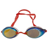 Beco Wettkampf-Schwimmbrille Tampico Taucherbrille Wettkampfbrille, Rot