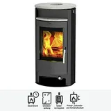 Fireplace Kaminofen Burma  (6 kW, Raumheizvermögen: 108 m3, Material Verkleidung: Speckstein, Schwarz)